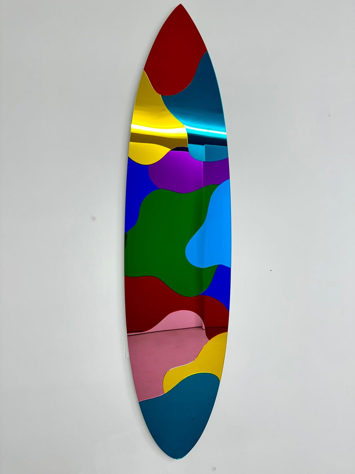 Blobsurf Mirrored Colorful Art - uniqstiq