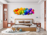 Parametric Bubbles 3D Bubble Art Transparent Parametric Decor - uniqstiq