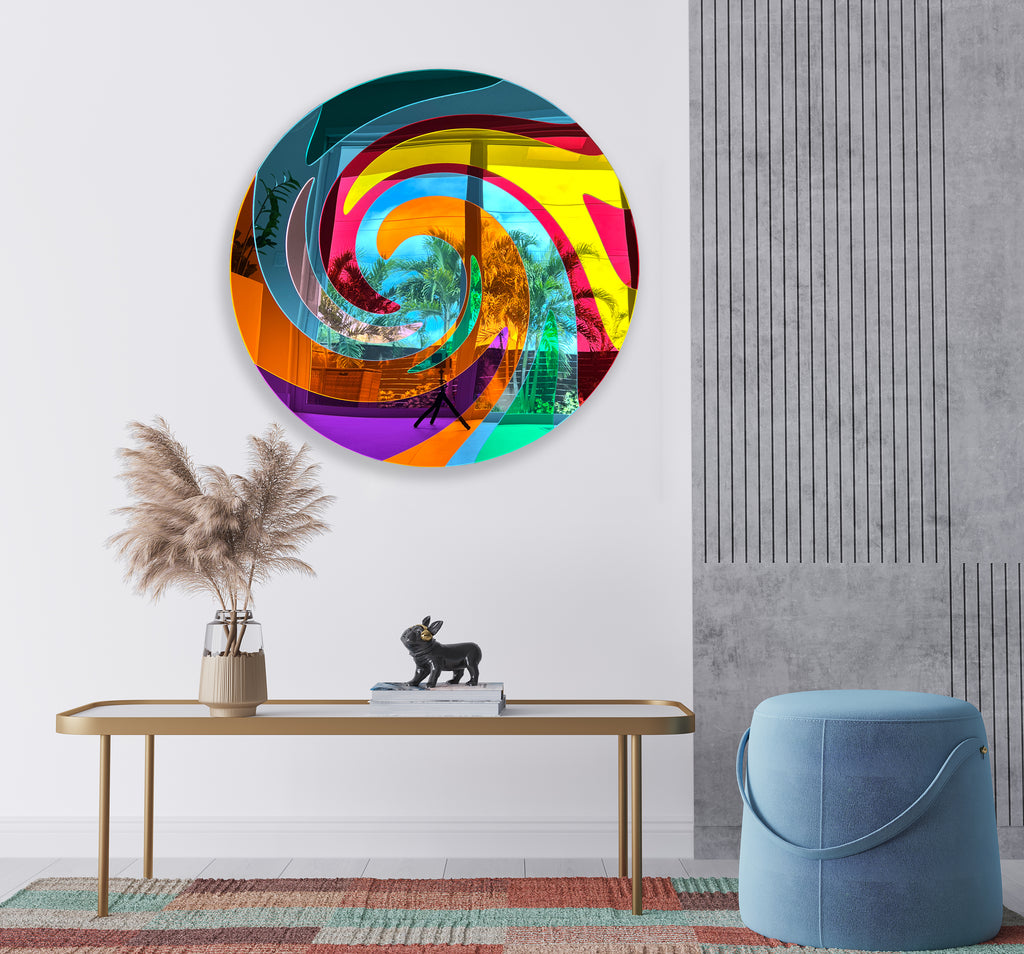 Pop Art Sculpture Plexiglass Mid Century Modern Art by Artist: UniQstiQ 80s  Wall Art 3D Wall Decor Retro Style Wall Art Wall Hangings Printed buy at  the best price with delivery –
