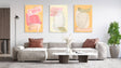 Abstraction Design Set of 3 Prints Modern Wall Art Modern Artwork Image 1