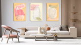 Abstraction Design Set of 3 Prints Modern Wall Art Modern Artwork Image 2