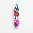 Bright Pink Floral Mural Acrylic Surfboard Wall Art - uniqstiq