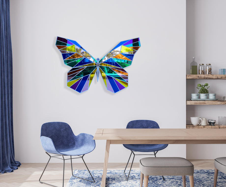 butterfly designs on wall