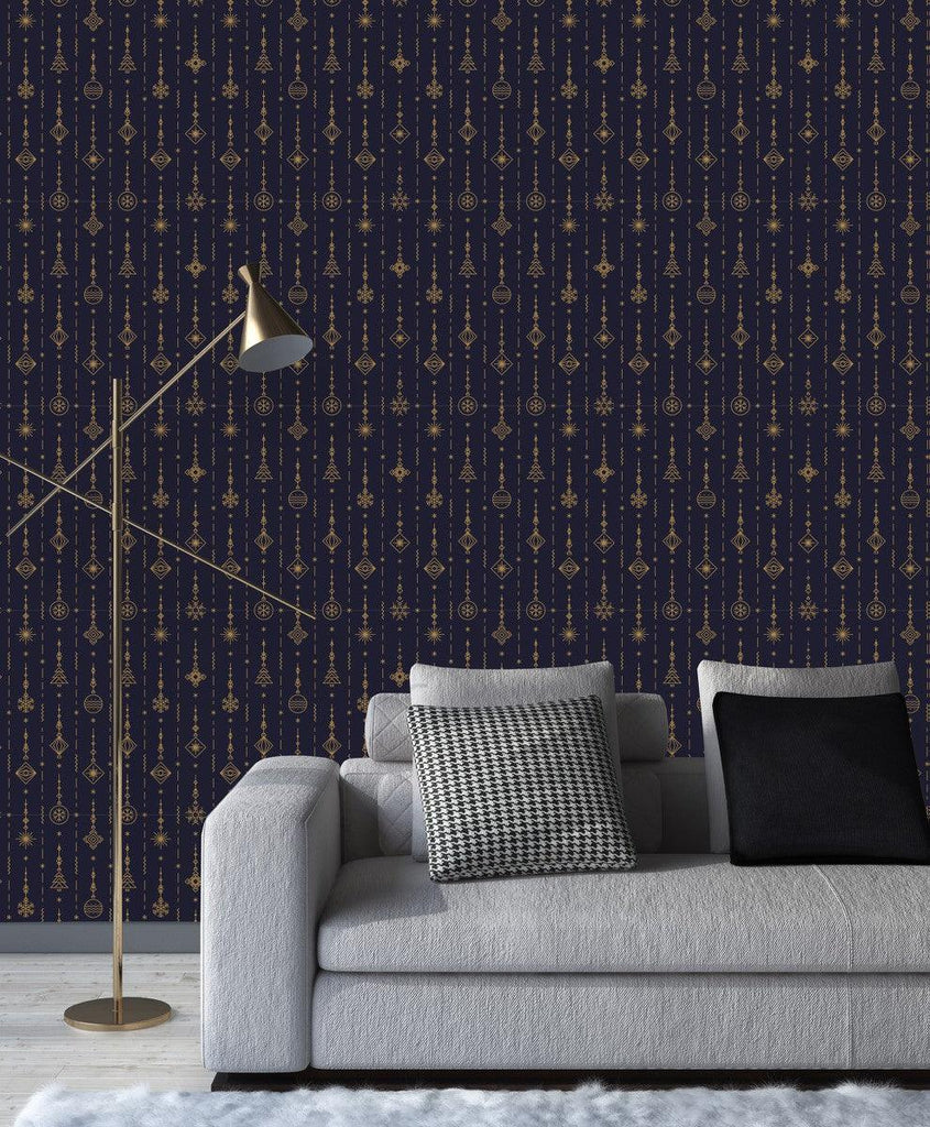 Christmas Pattern Wallpaper uniQstiQ Geometric