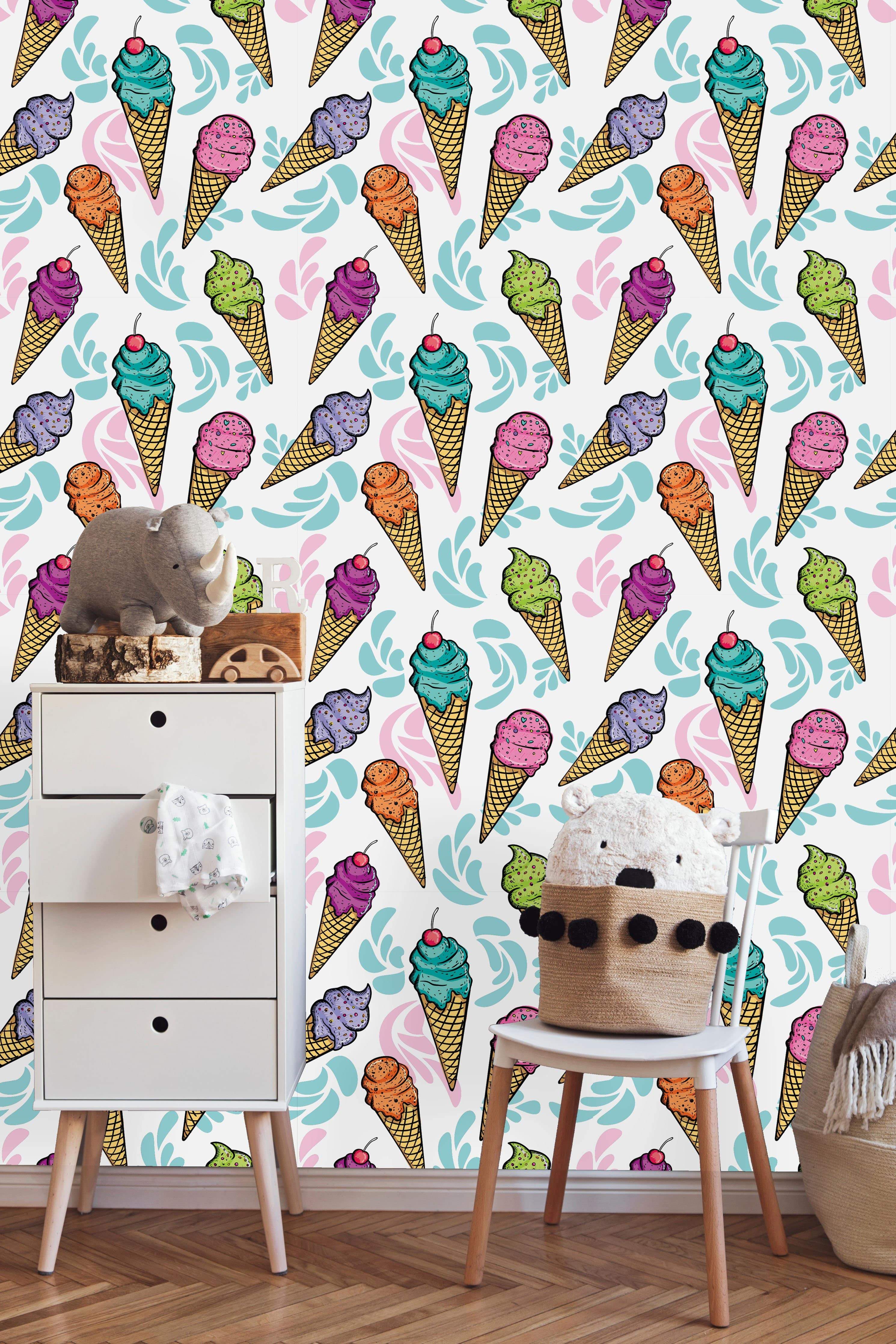 74+] Ice Cream Wallpaper - WallpaperSafari