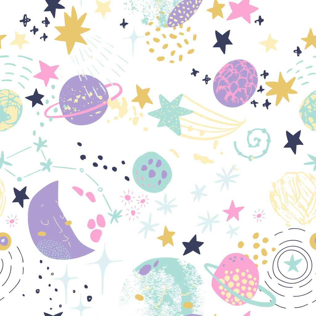 uniQstiQ Kids Cosmos Art Wallpaper Wallpaper