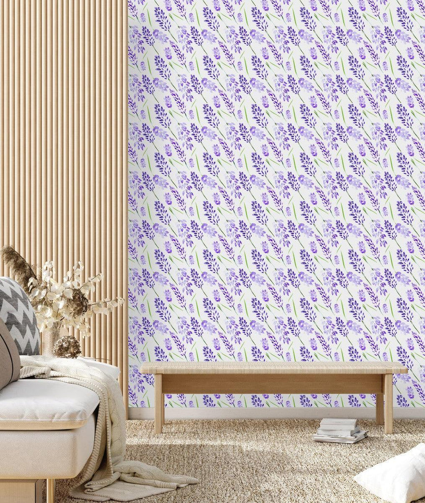 Elegant Lilac Flowers Wallpaper Vogue - uniqstiq