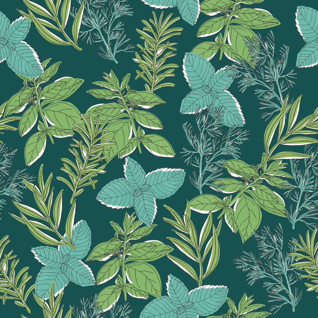 Green Plants Wallpaper uniQstiQ Botanical