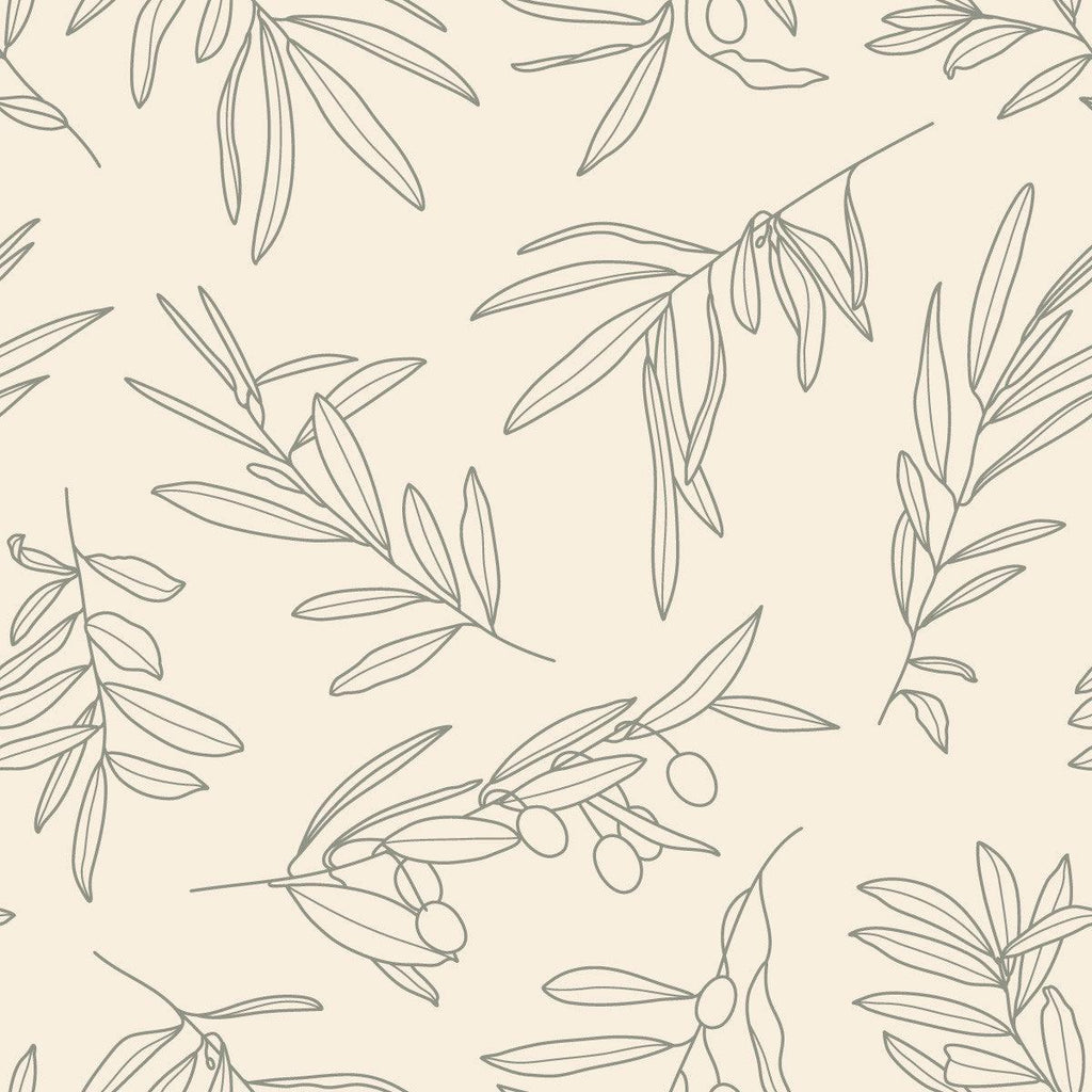 Olive Tree Pattern Wallpaper  uniQstiQ Botanical