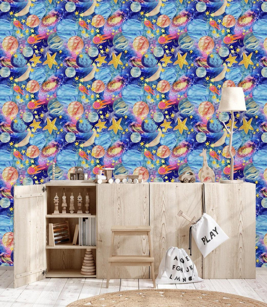 Fashionable Space Wallpaper Chic - uniqstiq
