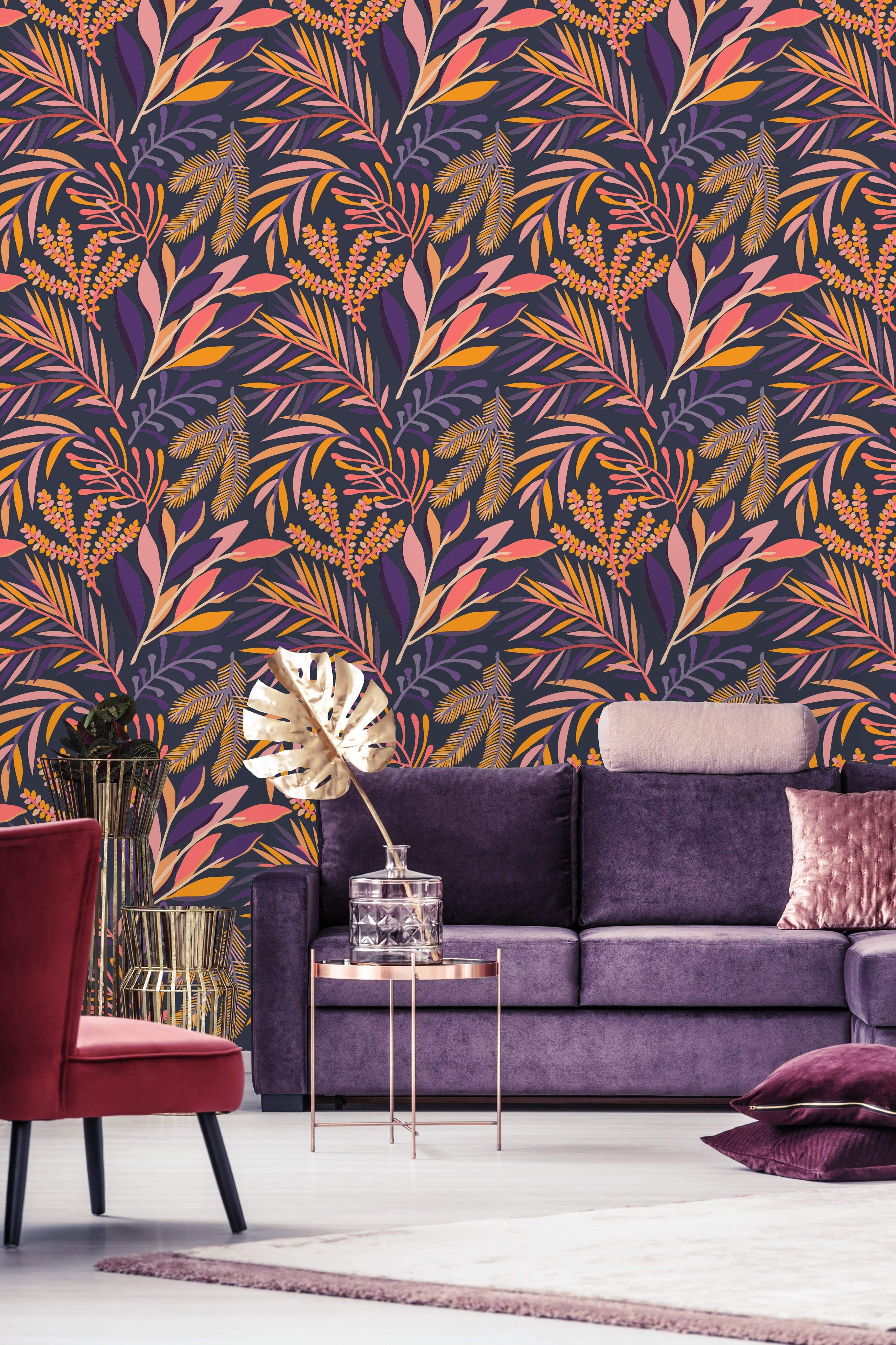 Floral Pattern Wallpaper buy at the best price with delivery – uniqstiq