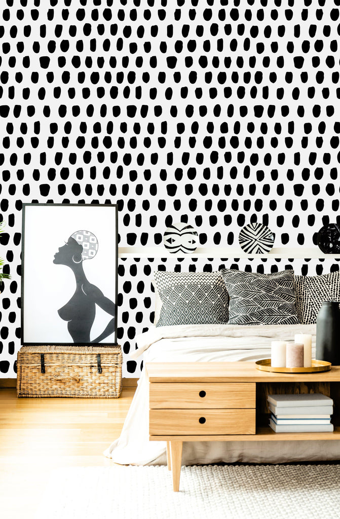 uniQstiQ Geometric Large Dots Wallpaper Wallpaper
