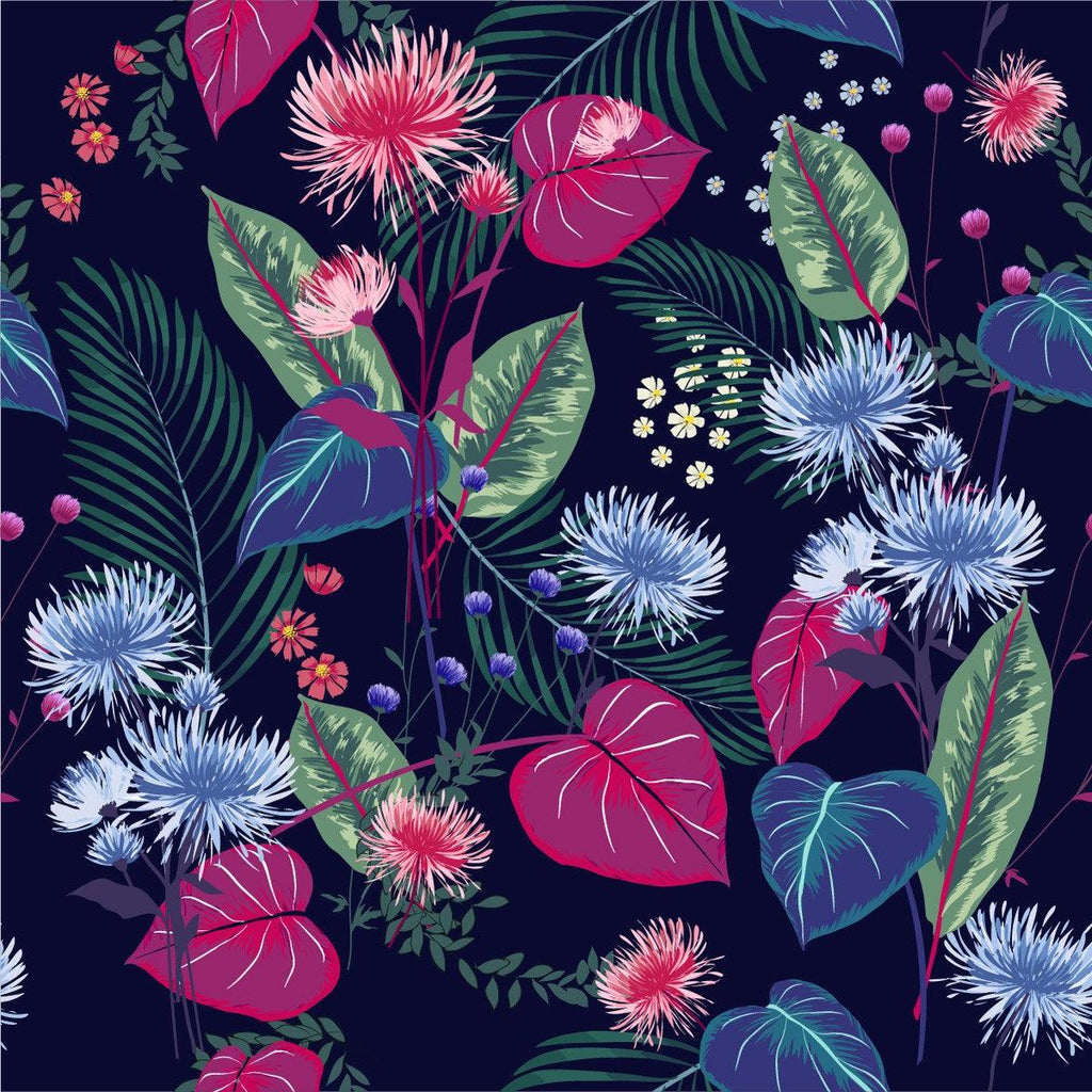 Little Asters Flower Wallpaper - uniqstiq