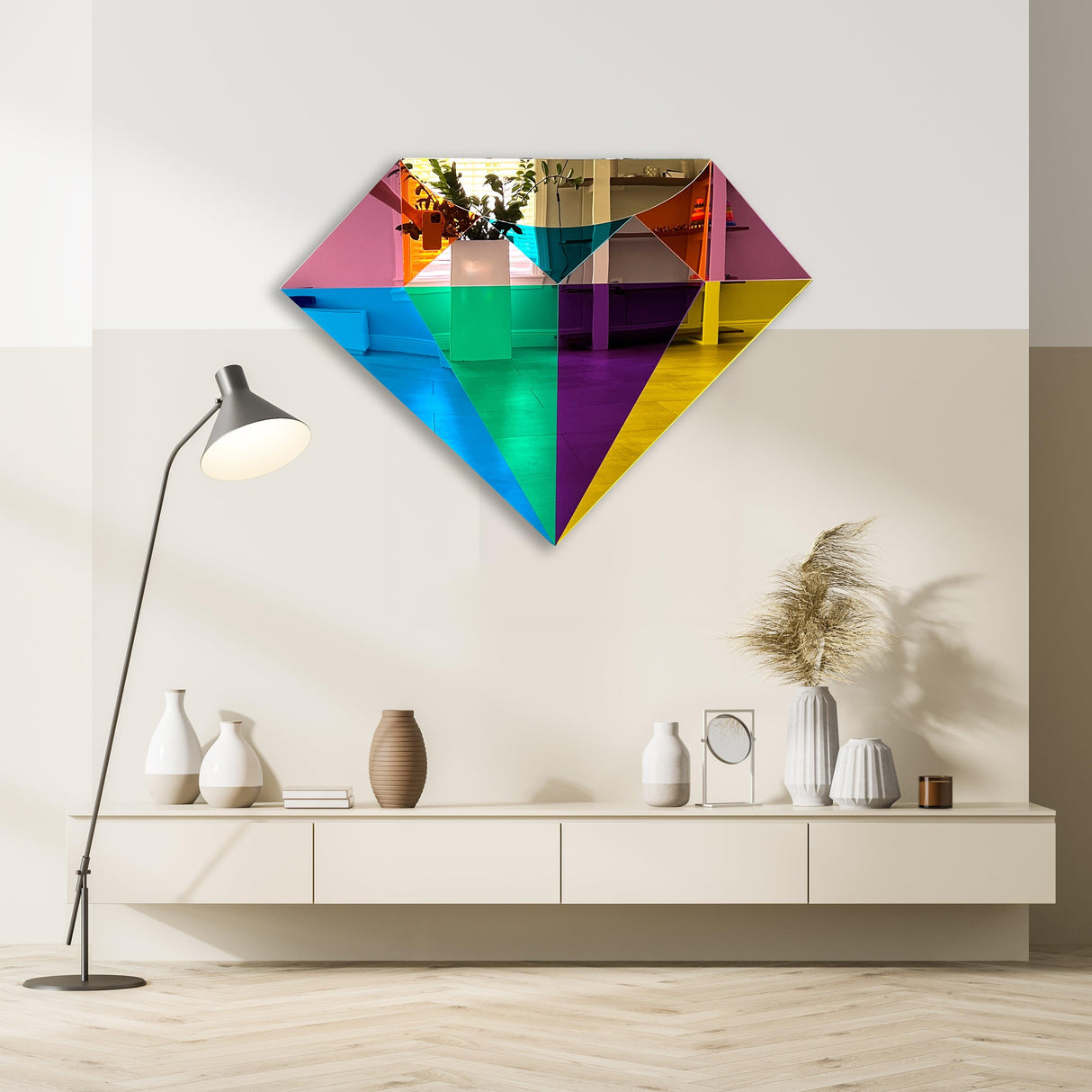 diamond-art-mirrored-acrylic-diamond-wall-art-made-in-usa-luxury-gift-wall-decor-modern-art-abstract-wall-decor-diamond-wall-decor