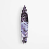 Purple Peony Flowers Acrylic Surfboard Wall Art - uniqstiq