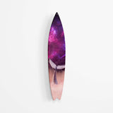 Space Whale in Clouds Acrylic Surfboard Wall Art - uniqstiq