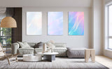 Wavy Pattern Set of 3 Prints Modern Wall Art Modern Artwork Image 2