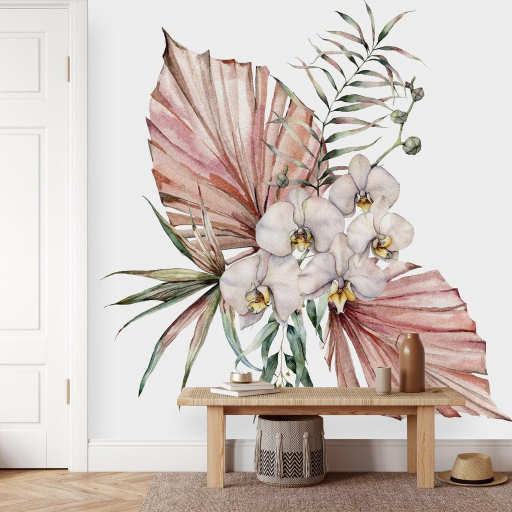 White Orchid Wallpaper - uniqstiq